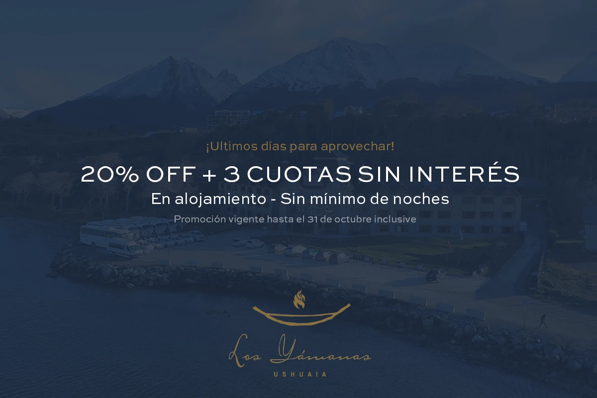 20% off - octubre en alojamiento